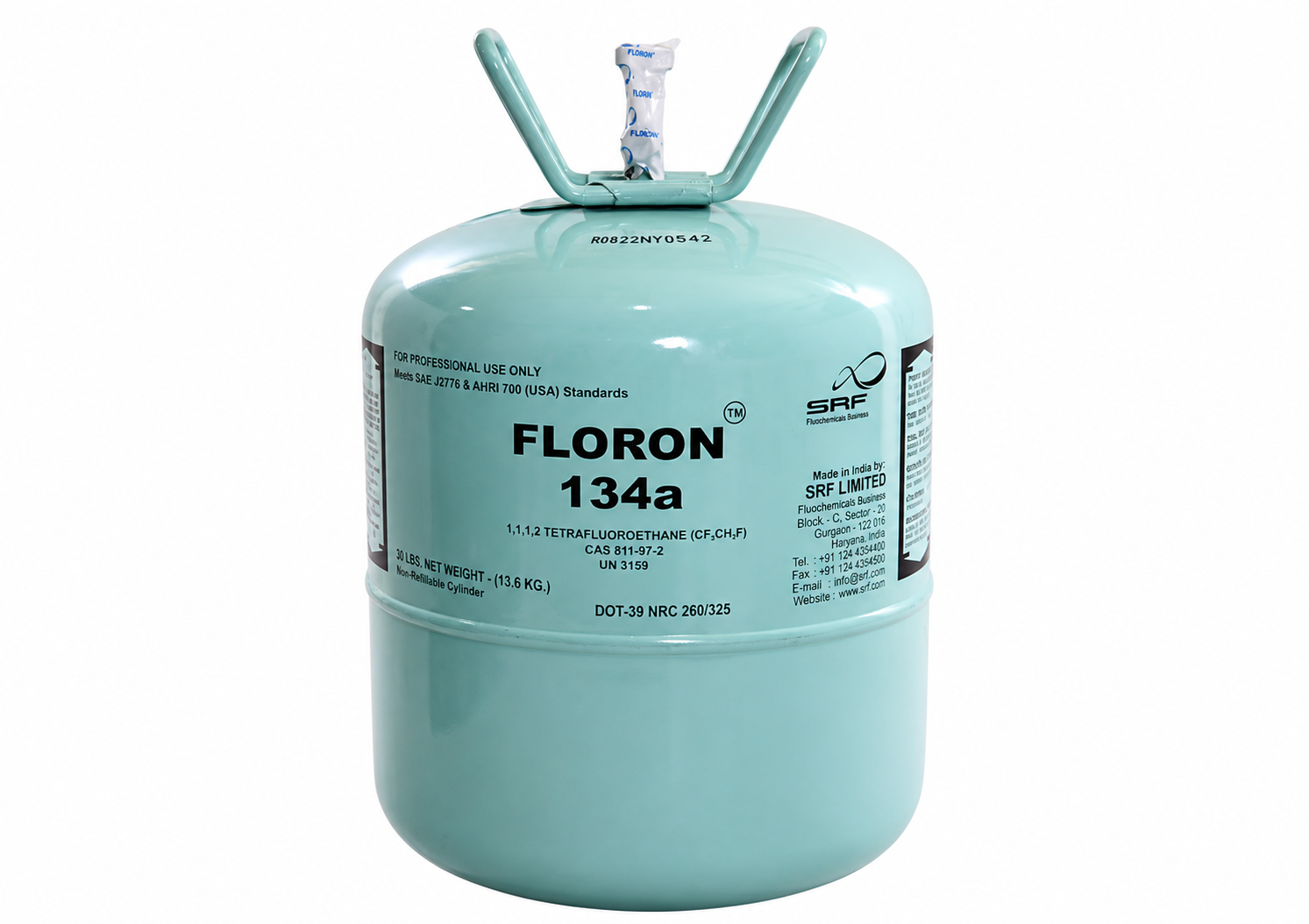 R-134a Refrigerant Gas
